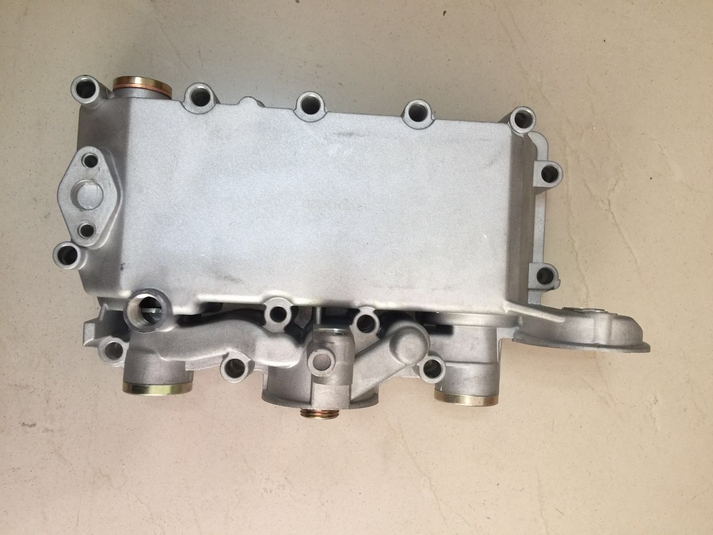 Oil cooler aluminum material