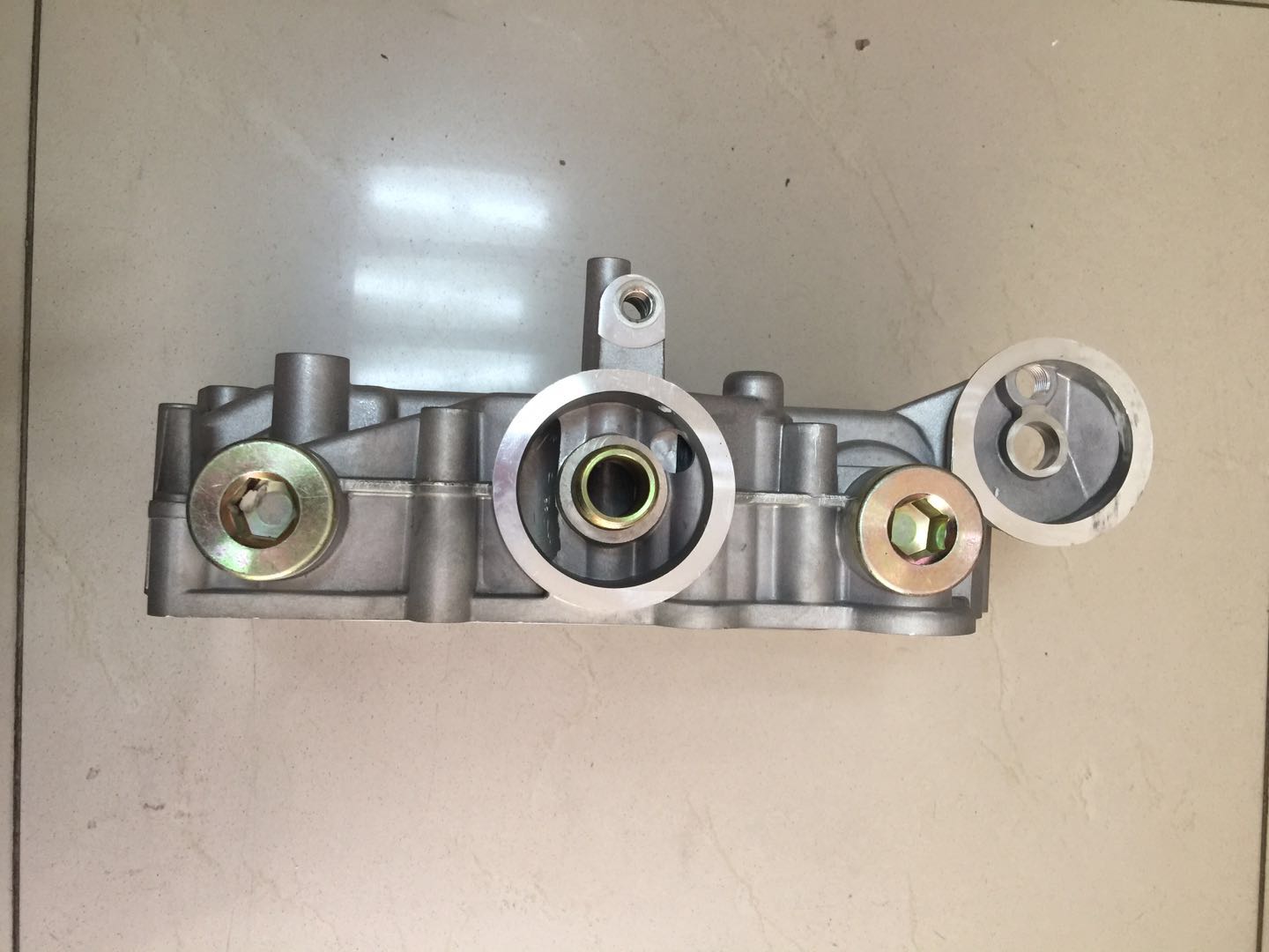 Oil cooler aluminum material