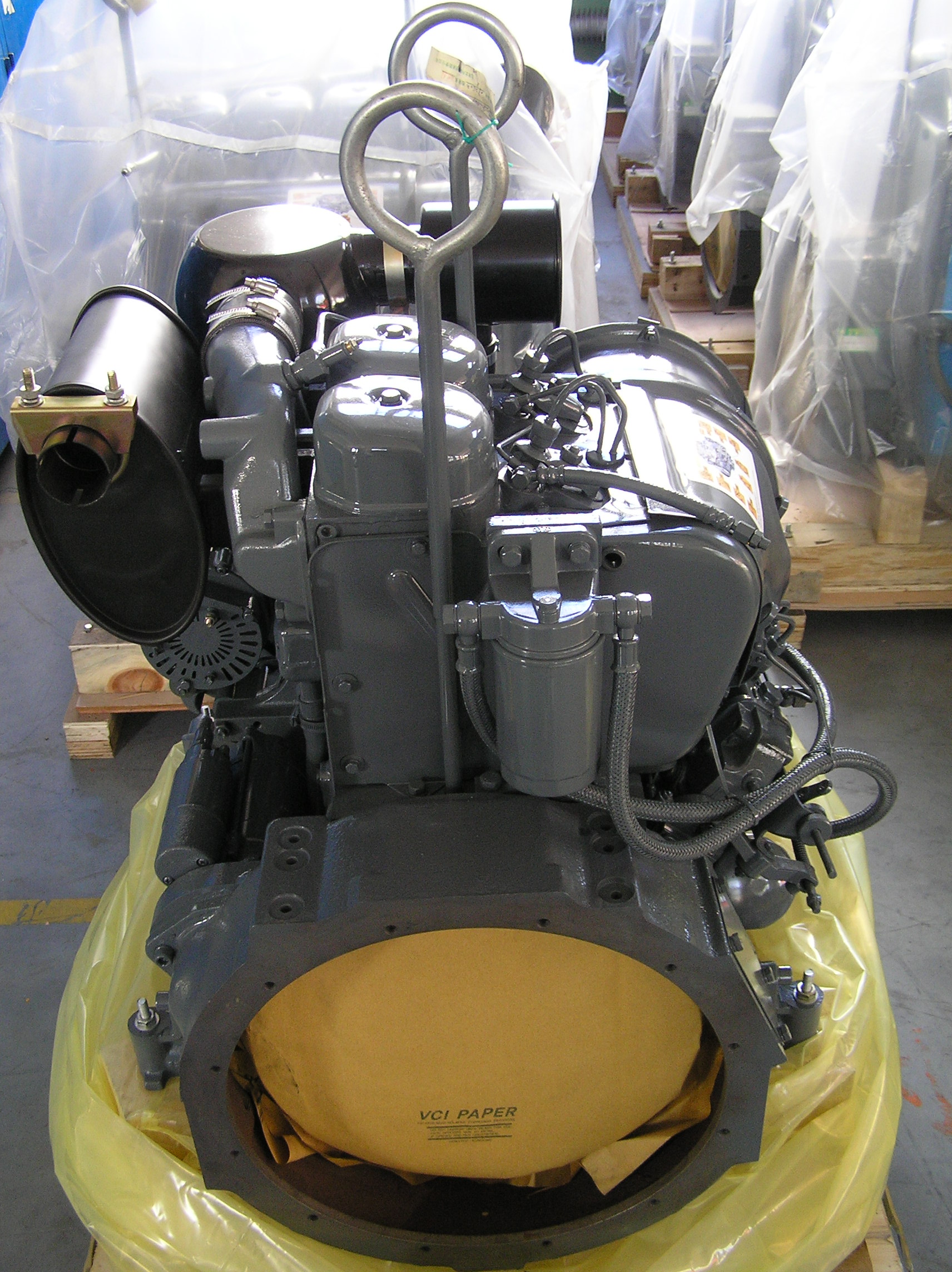 Deutz air cooled diesel engine F2L912